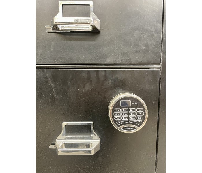 FireKing 4-Drawer 1-Hour Rated Fireproof File Cabinet, Letter & Legal - California Safes